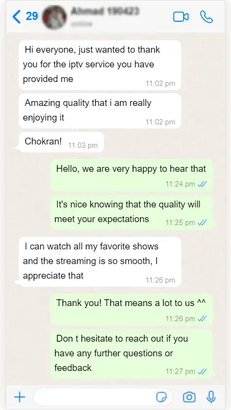 Avis clients vérifiés et témoignages positifs sur la stabilité du service IPTV HexagoneTV en France.